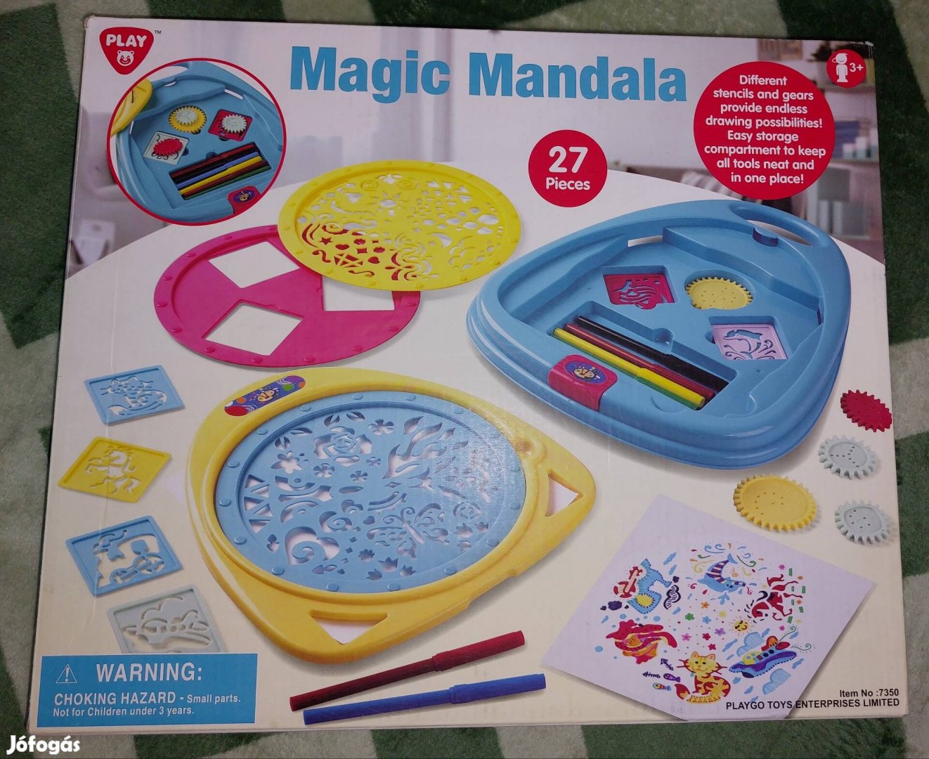 Mágikus Mandala kreatív játék 3 év