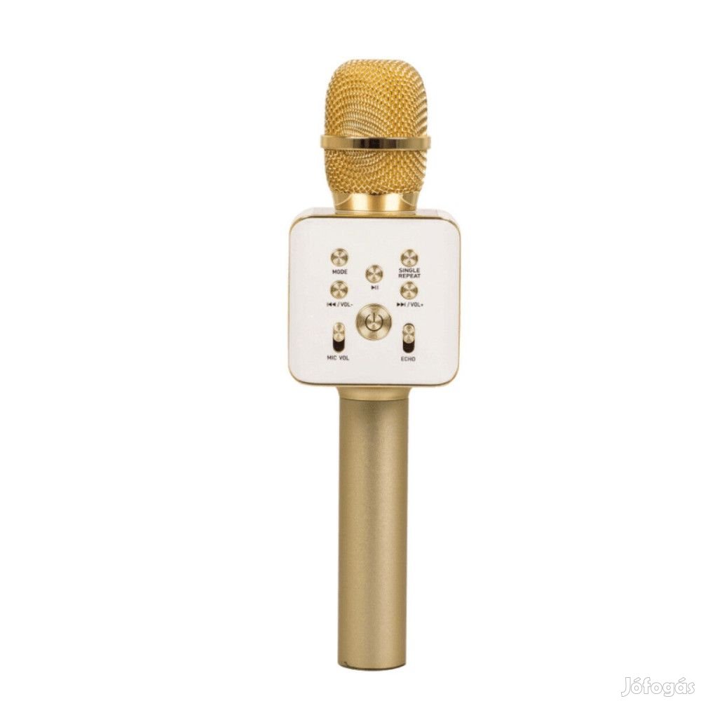 Maginon BKM-5 Gold Bluetooth / microSD TF Karaoke mikrofon beépített