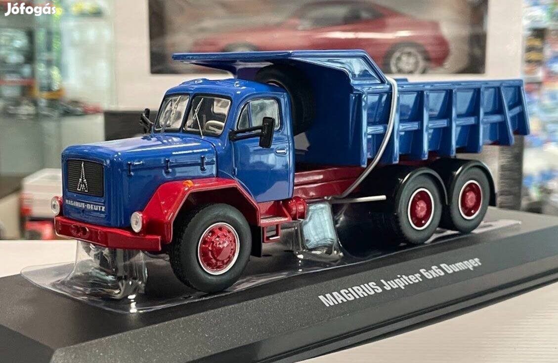 Magirus Jupiter 6x6 Dumper 1960 1:43 1/43 Ixo Trud004