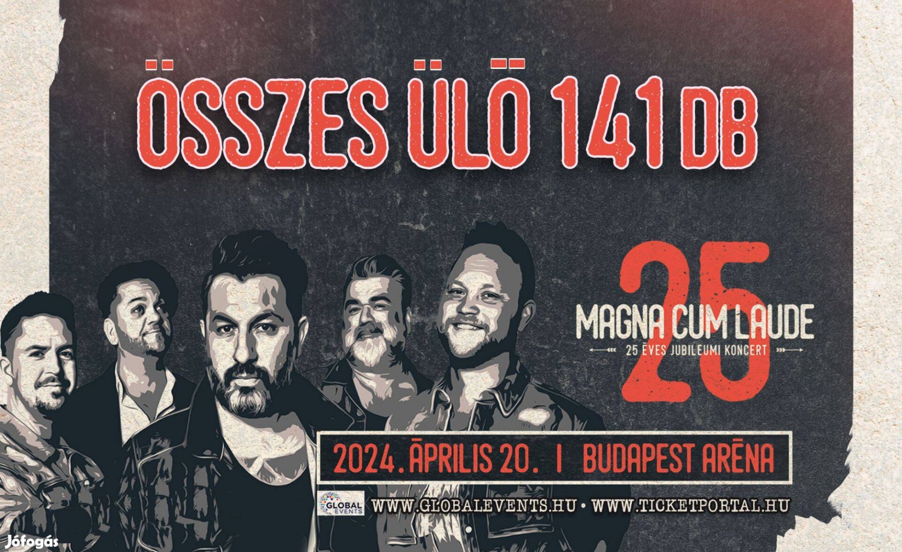 Magna Cum Laude 25. jubileumi koncert / Budapest / 04.20