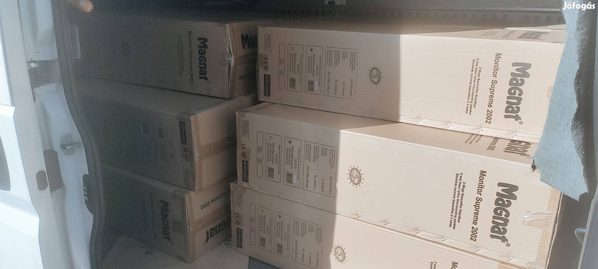 Magnat Monitor Supreme 2002 hangfalpár eladó! Vadi új, bontatlan!