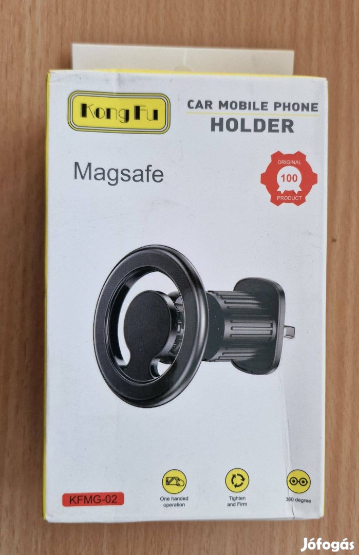 Mágneses autós telefontartó Magsafe autós GPS, mobiltartó