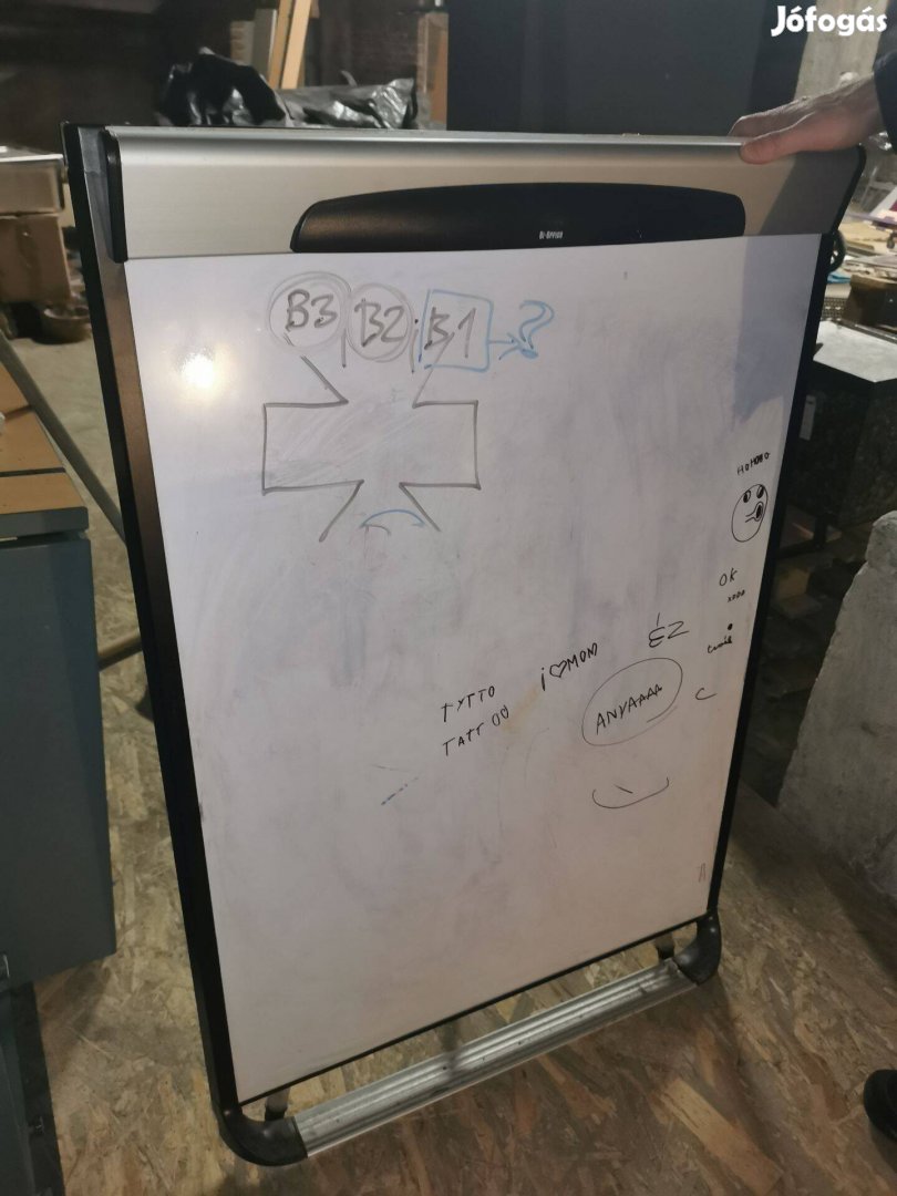 Mágneses flipchart tábla! bi-office