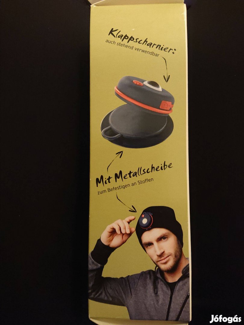 Mágneses lámpa a Tchibo-tól ruhára, napernyőre, mágneses