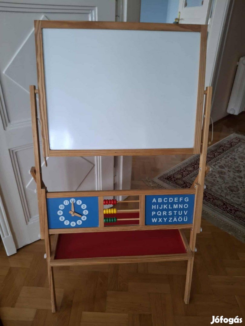 Mágneses megfordítható rajztábla gyermekeknek