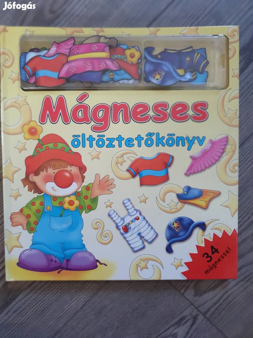 Mágneses öltöztetős könyv