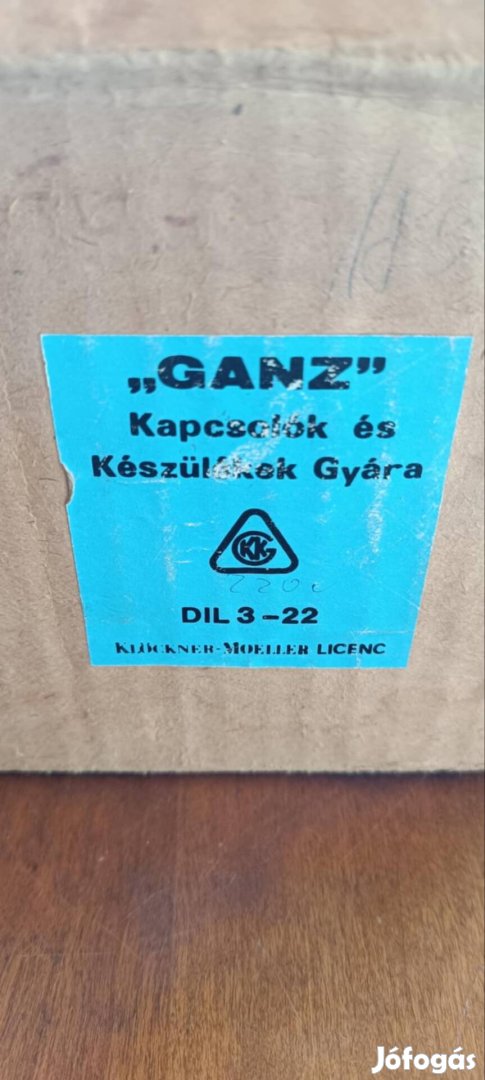 Mágneskapcsoló Ganz