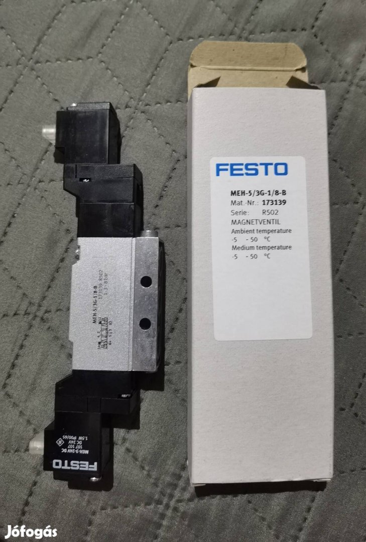 Mágnesszelep Festo MEH-5/3G-1/8-B