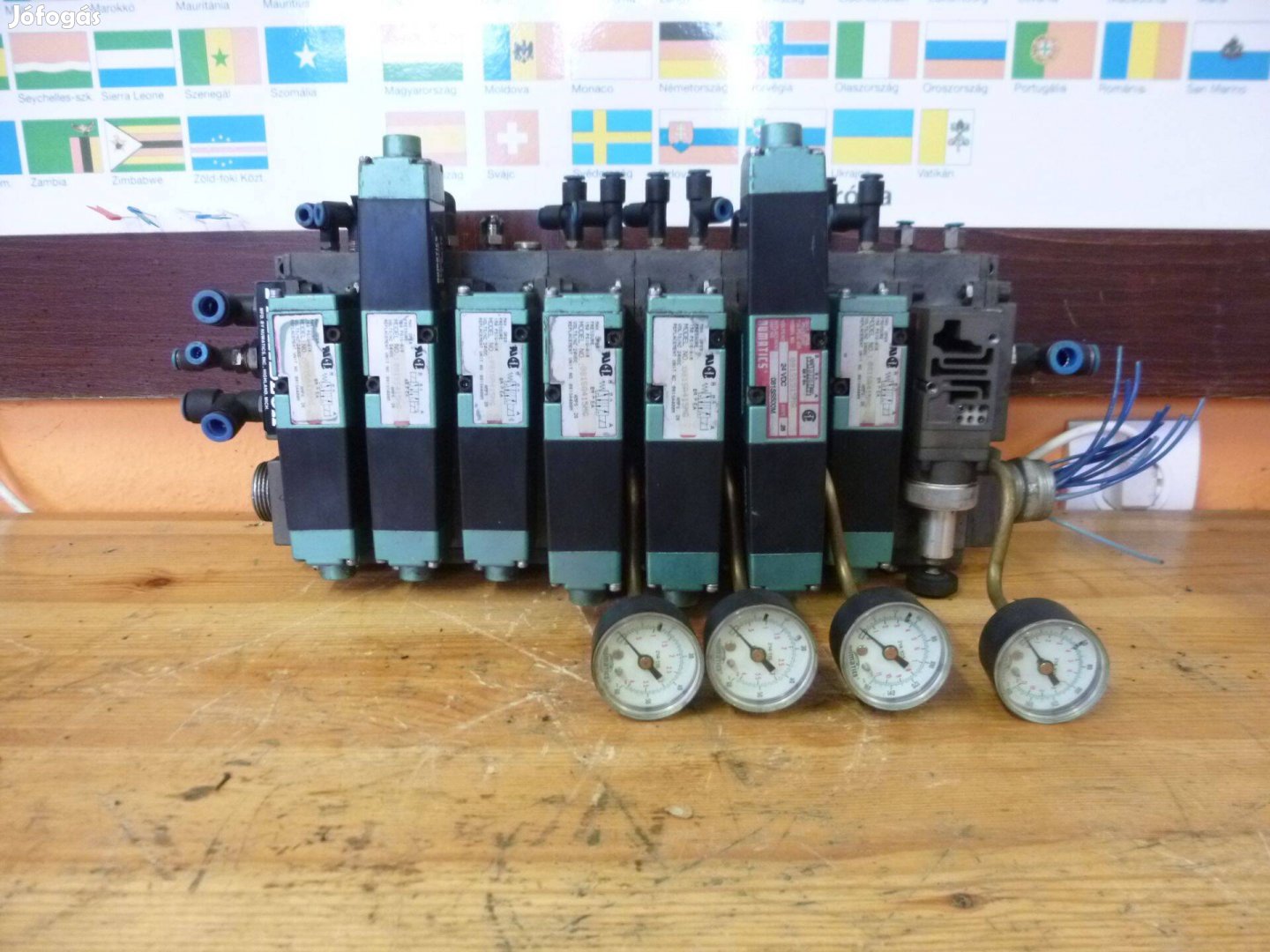 Mágnesszeleptömb pneumatikus 5/2 Numatics ( 5251)