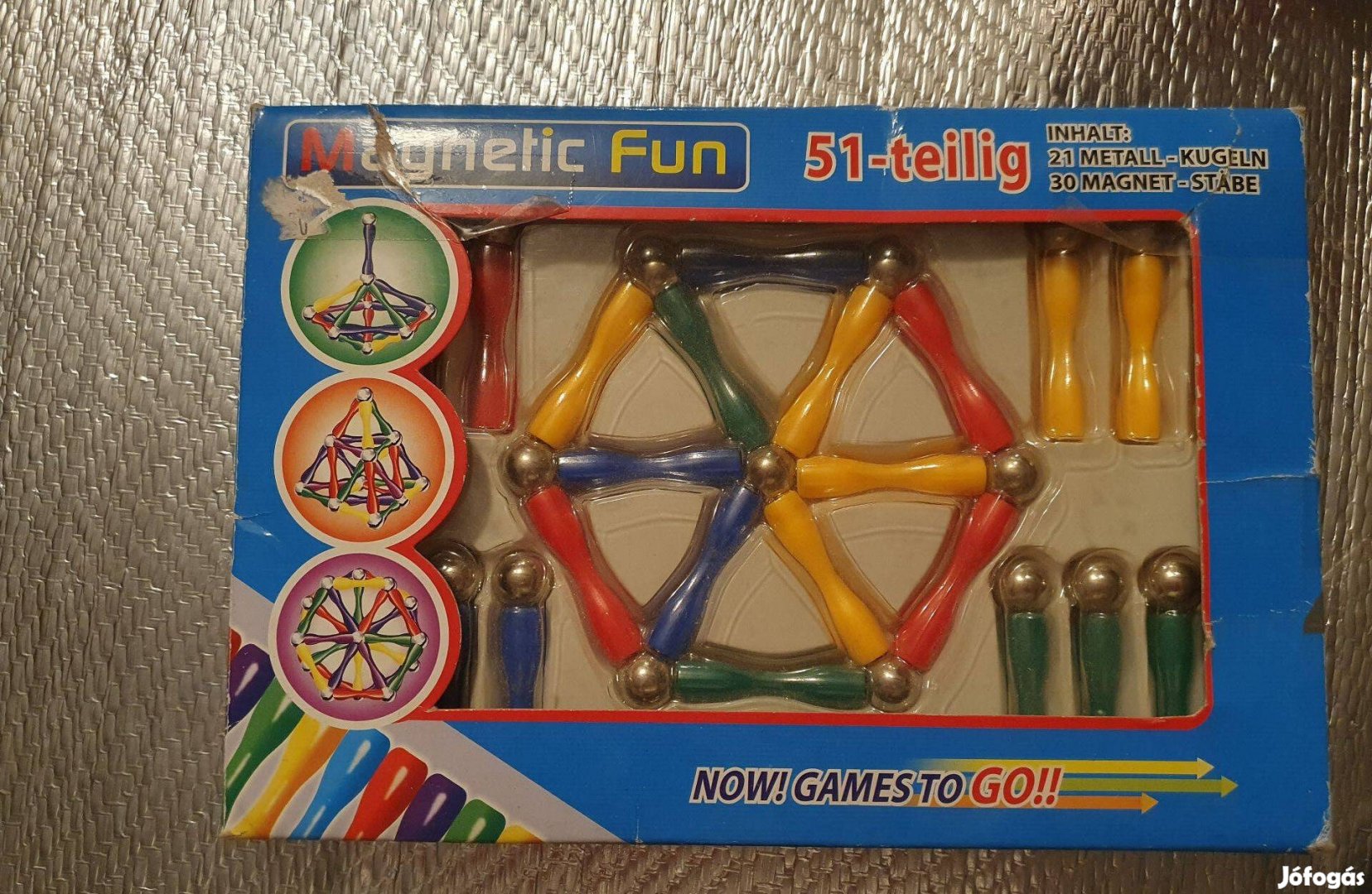 Magnetc Fun mágneses építőjáték