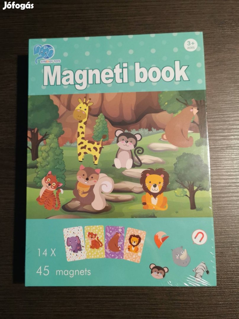 Magneti book, mágneses fejlesztő könyv