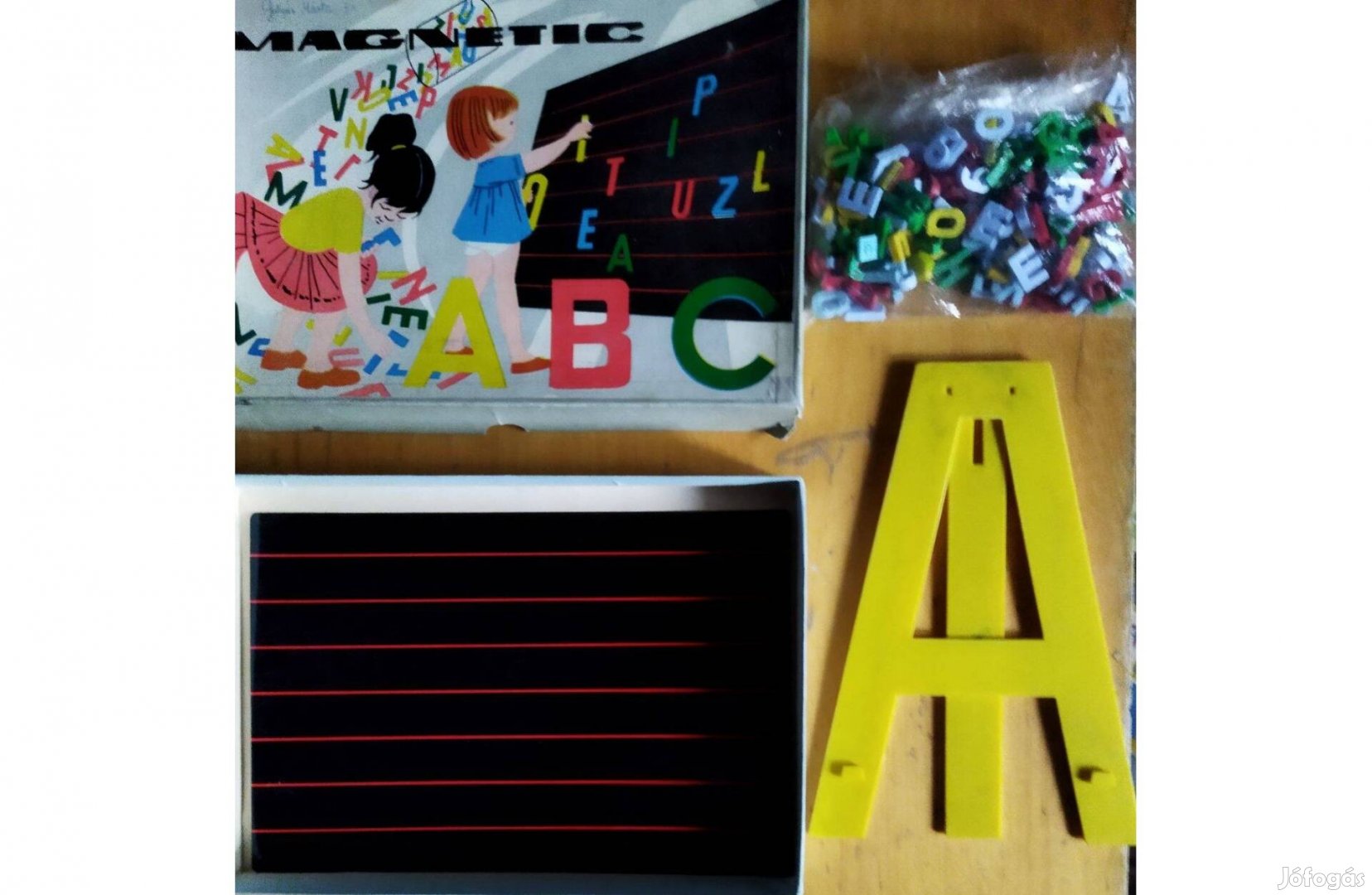 Magnetic ABC Játék 70 Évekből