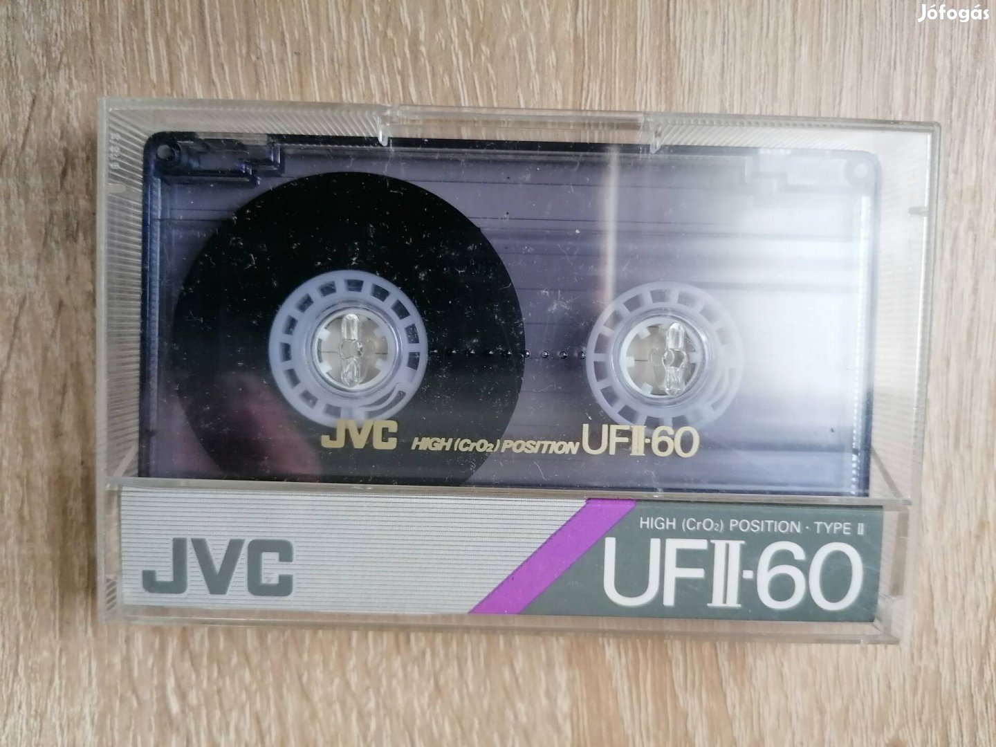 Magnókazetta (JVC UF II-60 CrO2)