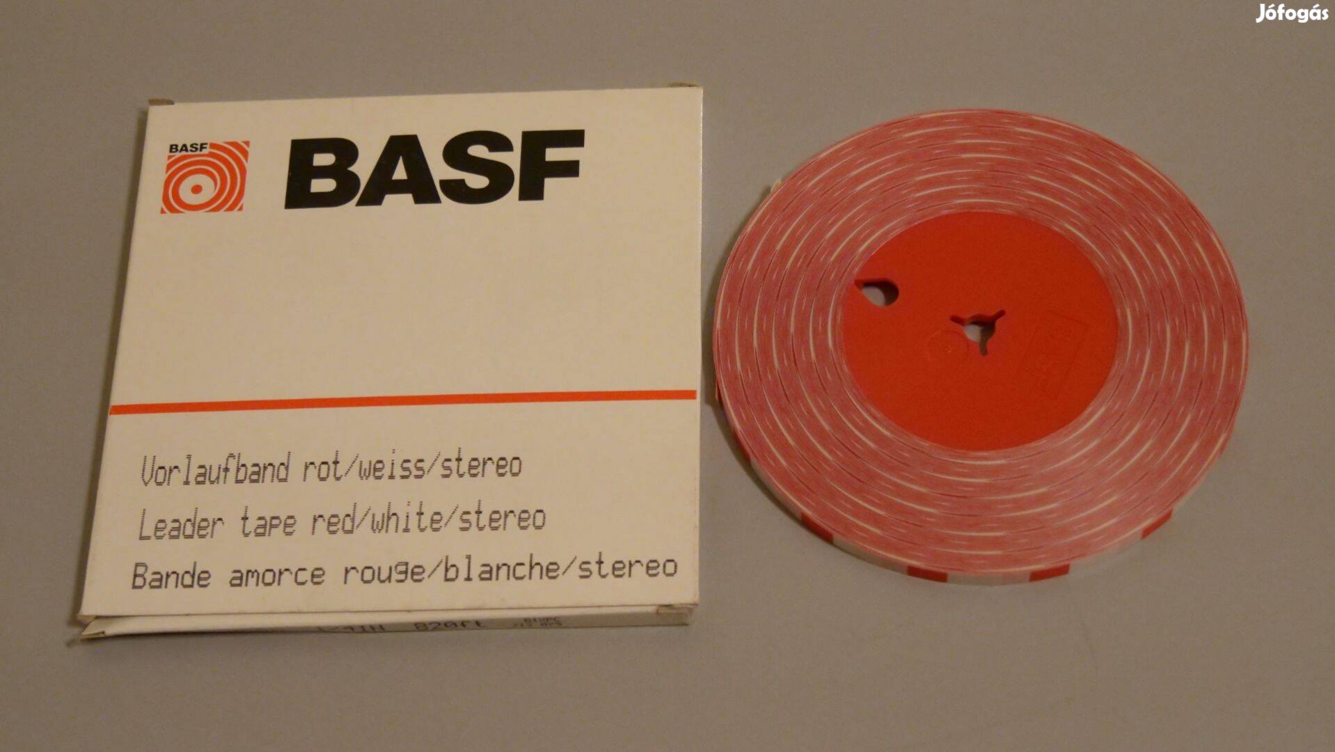Magnószalag befutó BASF ( leader tape )250m