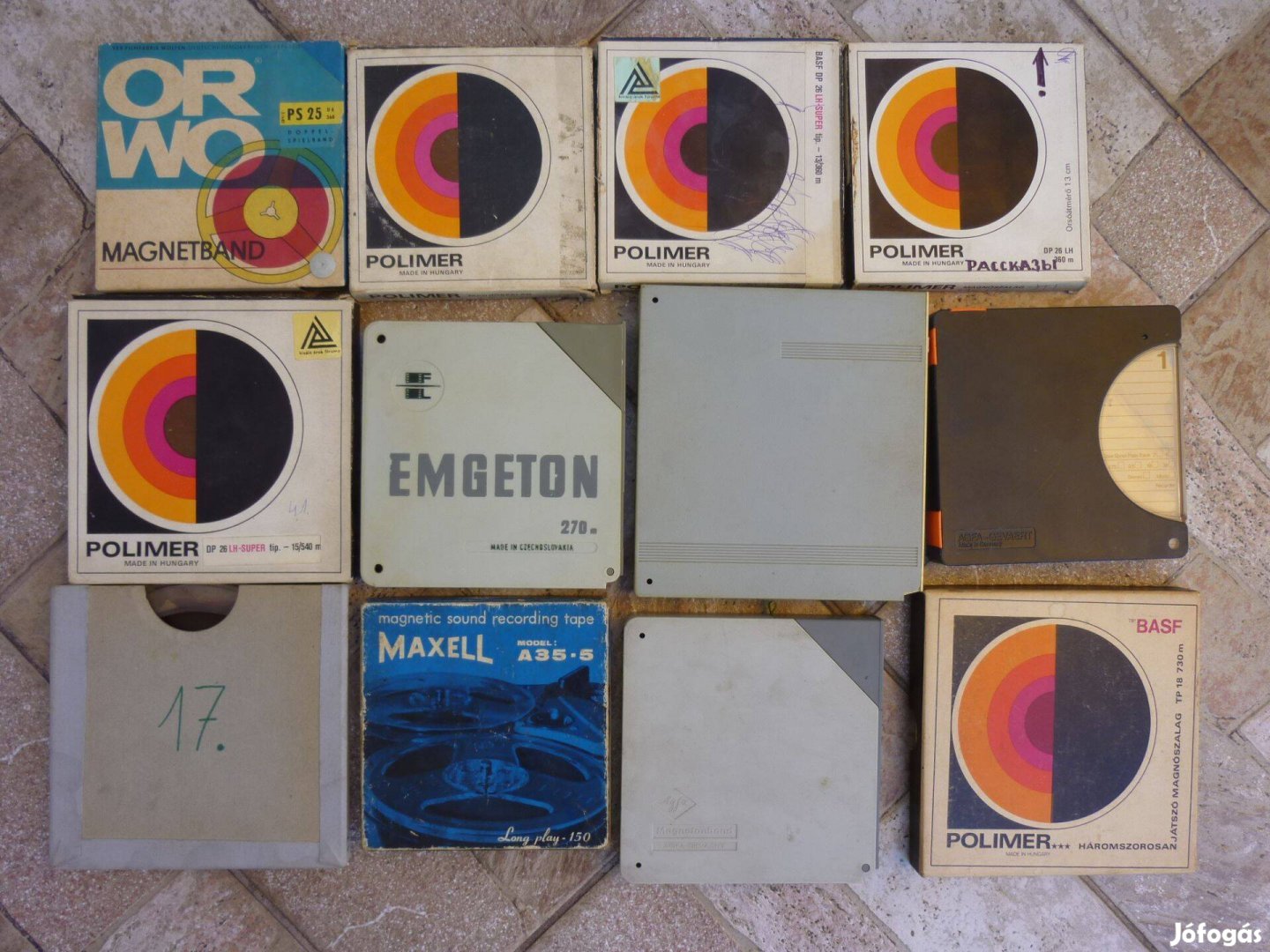 Magnószalagok eladó