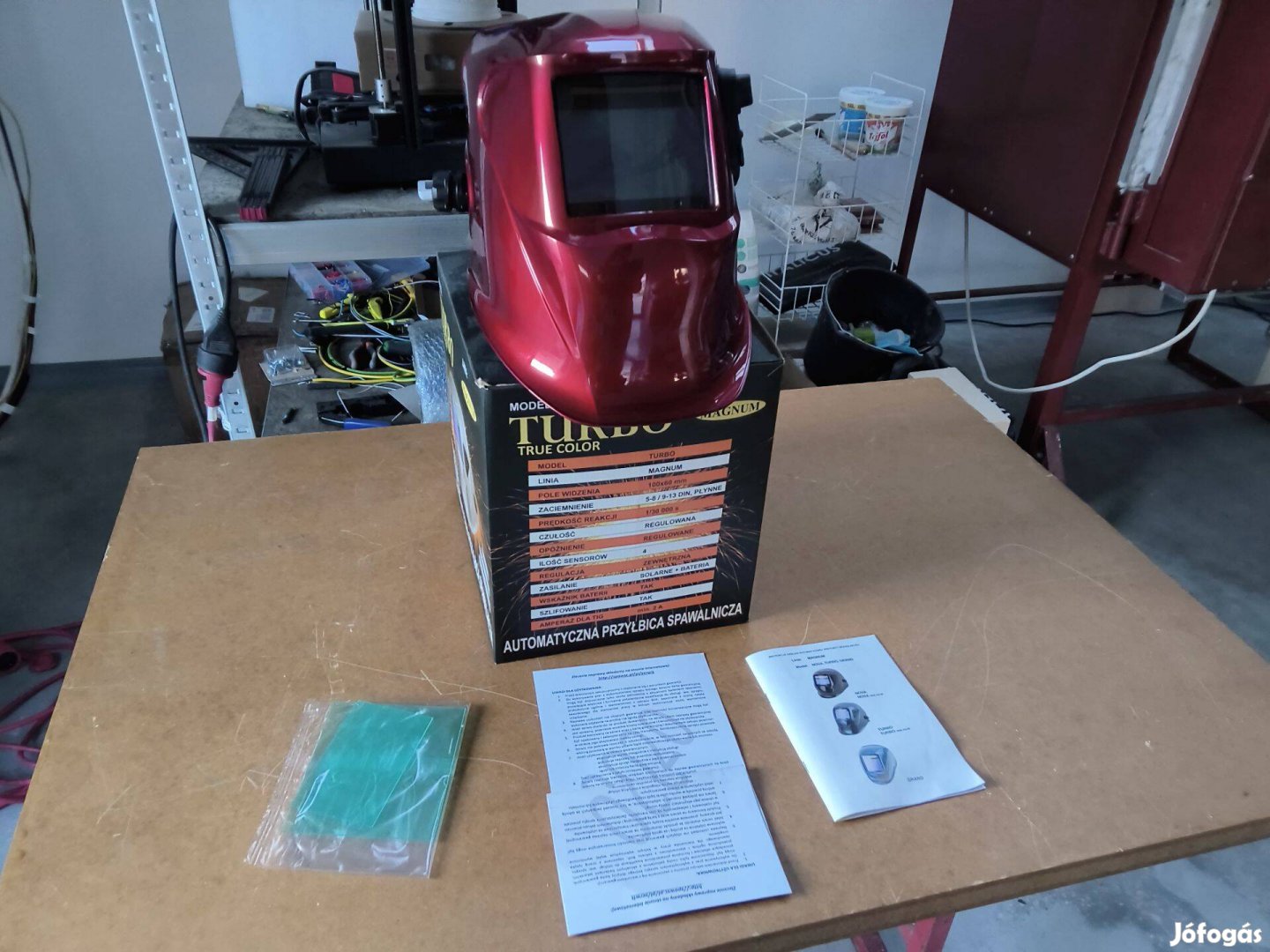 Magnum True Color Turbo hegesztő sisak