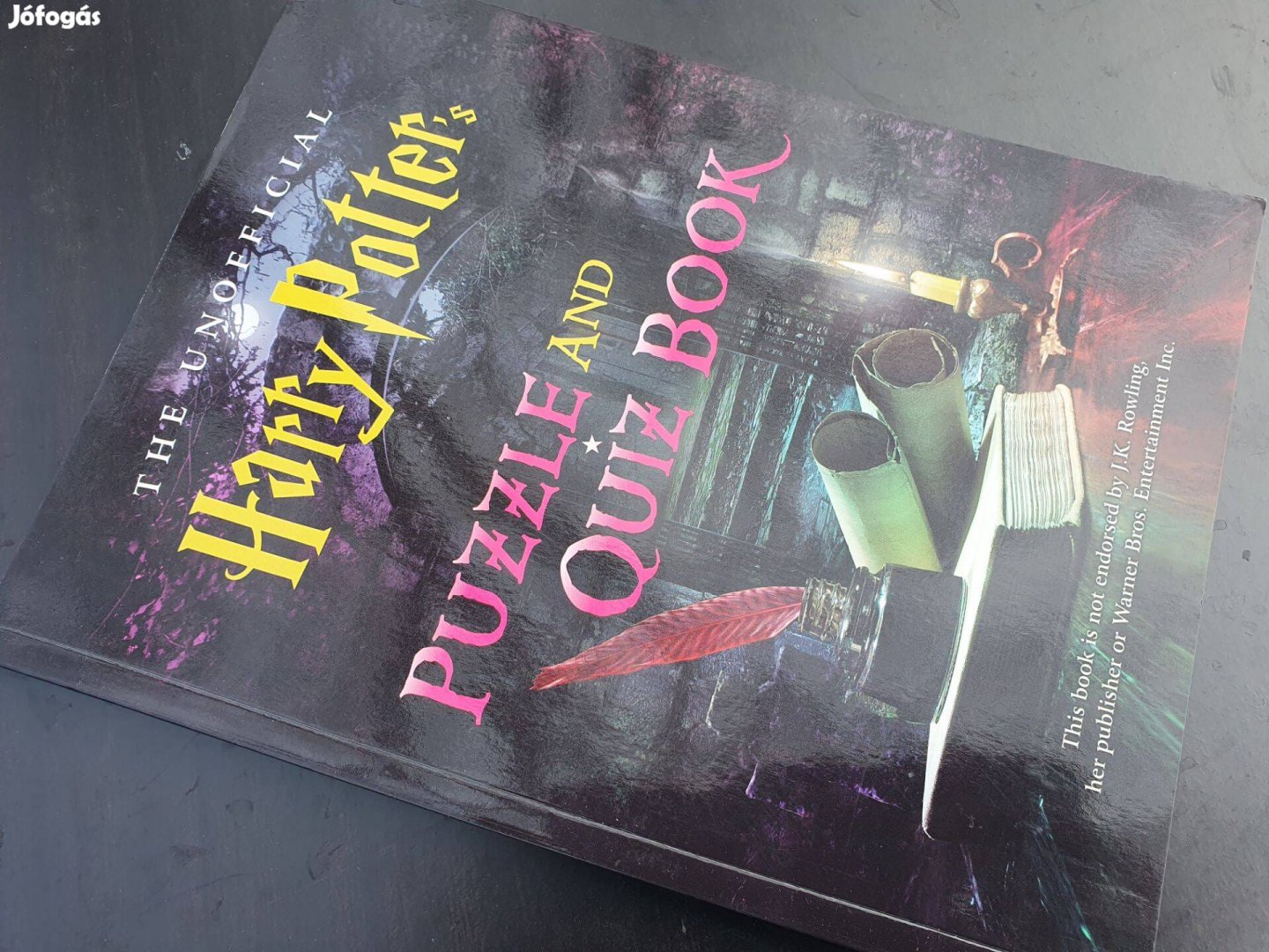 Magnus Allan: The Unofficial Harry Potter Puzzle and Quiz Book +kártya