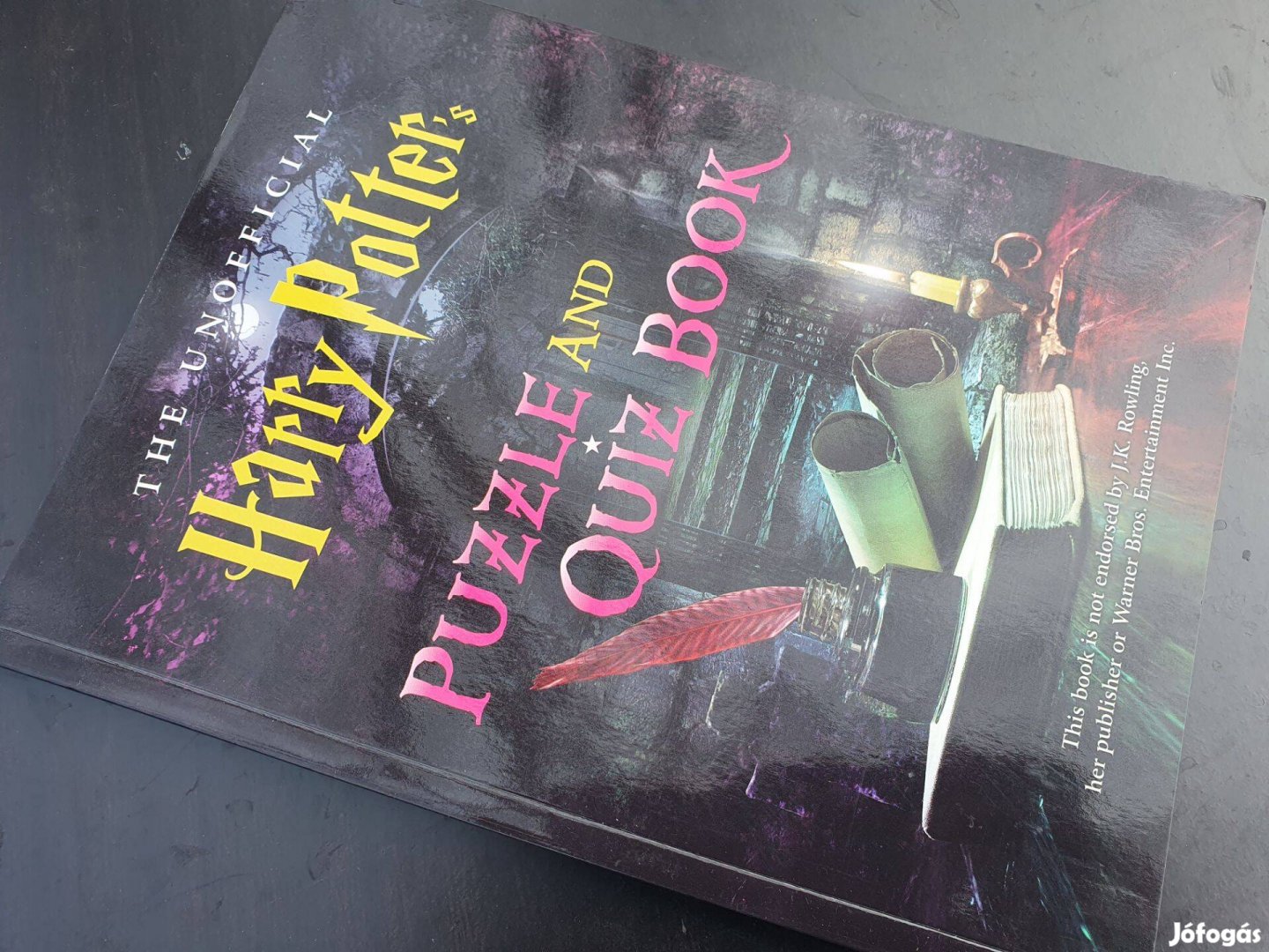 Magnus Allan: The Unofficial Harry Potter Puzzle and Quiz Book +kártya