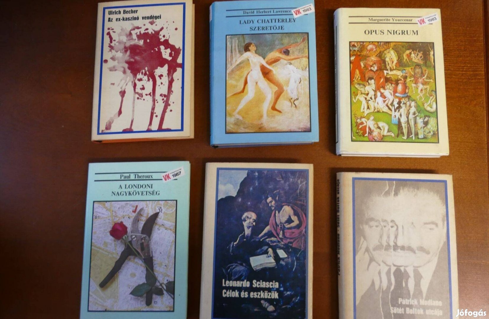 Magvető Kiadó világkönyvtár sorozatbó 6 darab egyben eladó