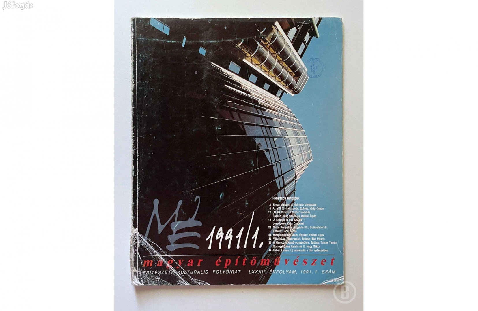 Magyar Építőművészet - folyóirat 19911 - - - Csak