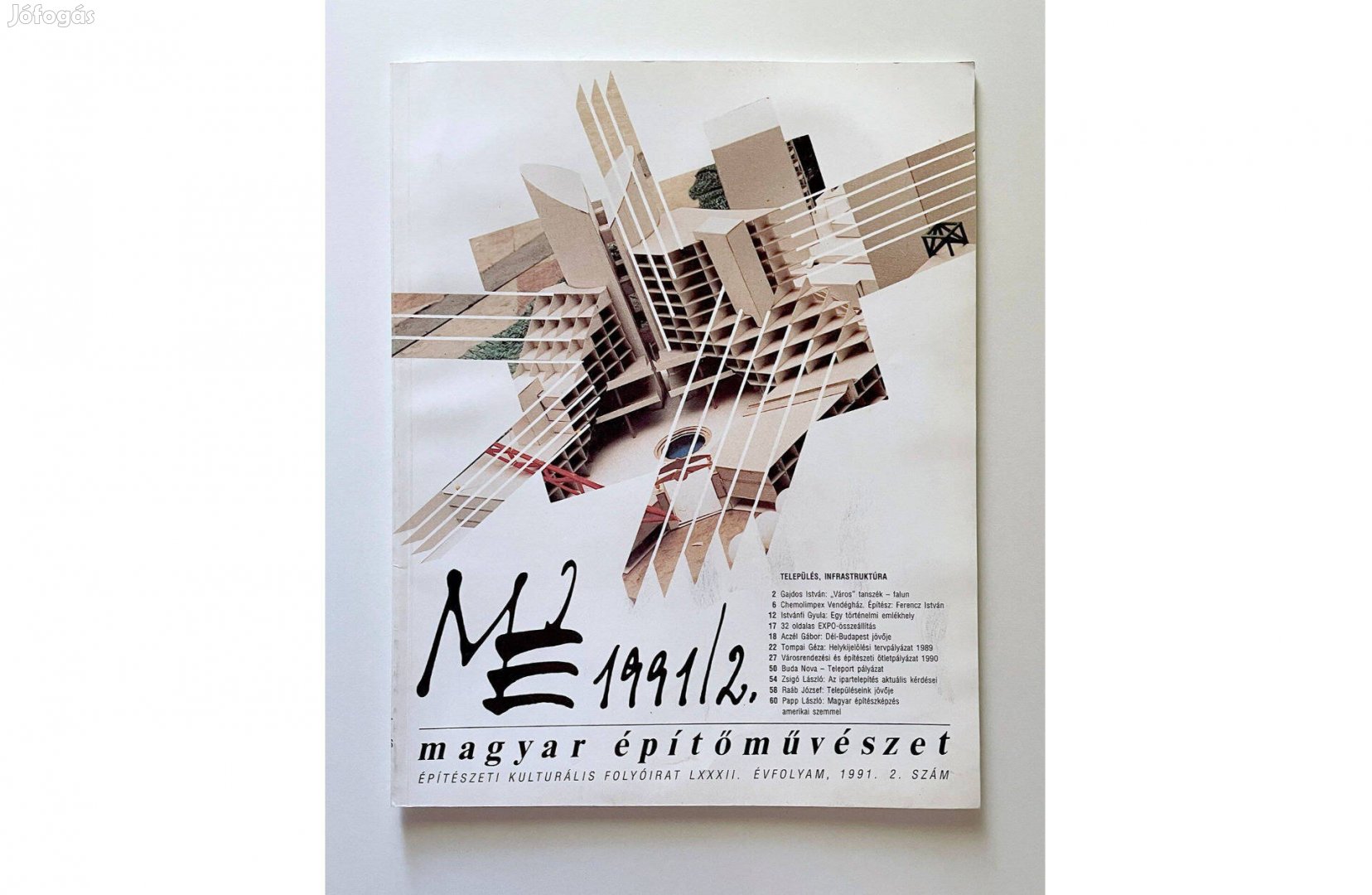 Magyar Építőművészet - folyóirat 19912 - - - Csak