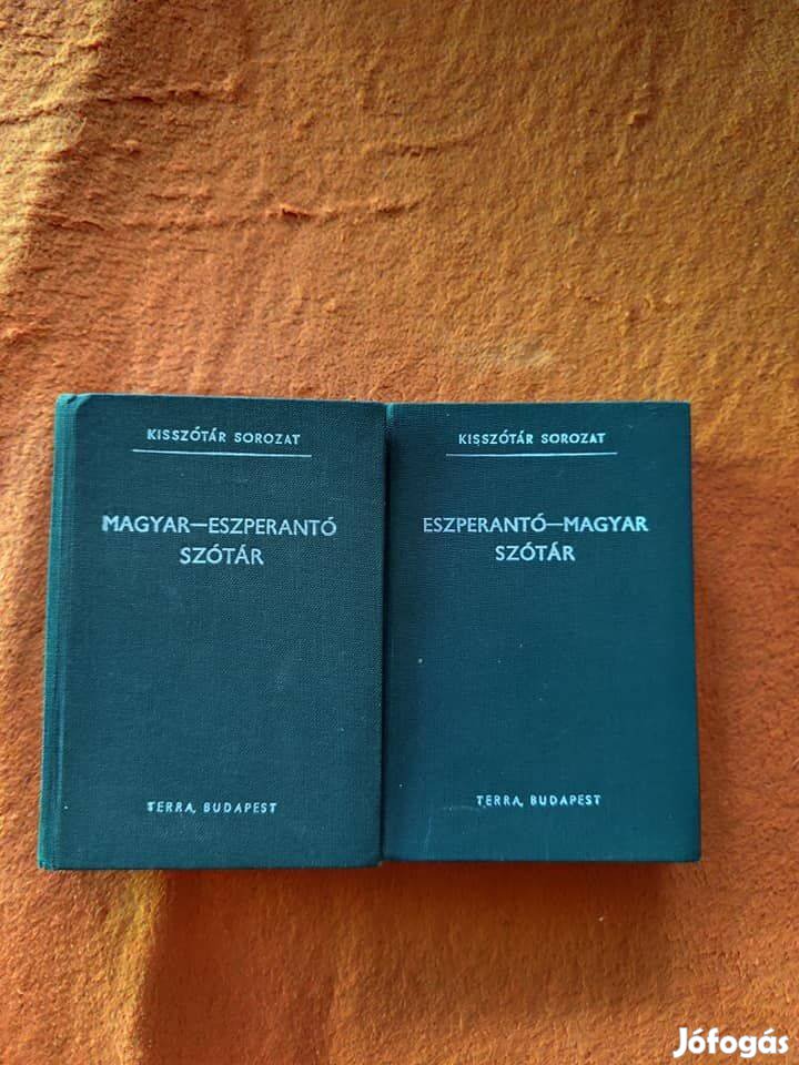 Magyar-Eszperantó, Eszperantó-Magyar szótár