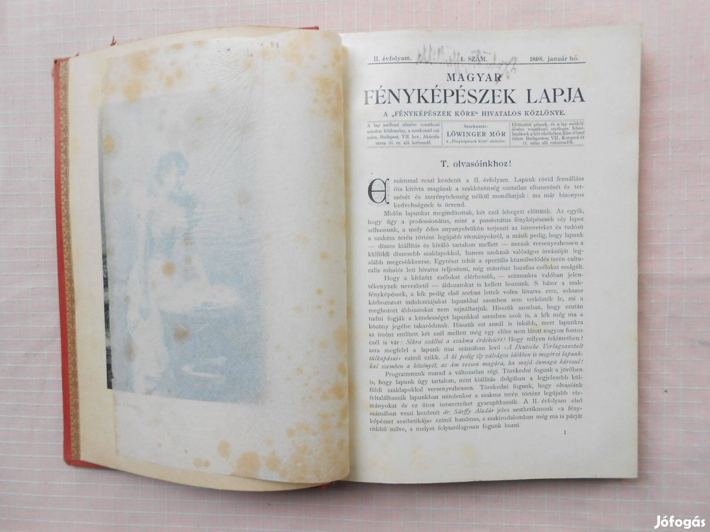 Magyar Fényképészek Lapja 1898. II. évf