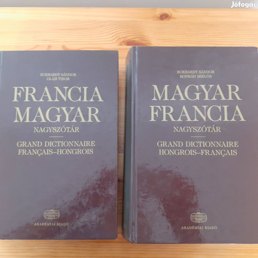 Magyar-Francia és Francia-Magyar nagyszótár