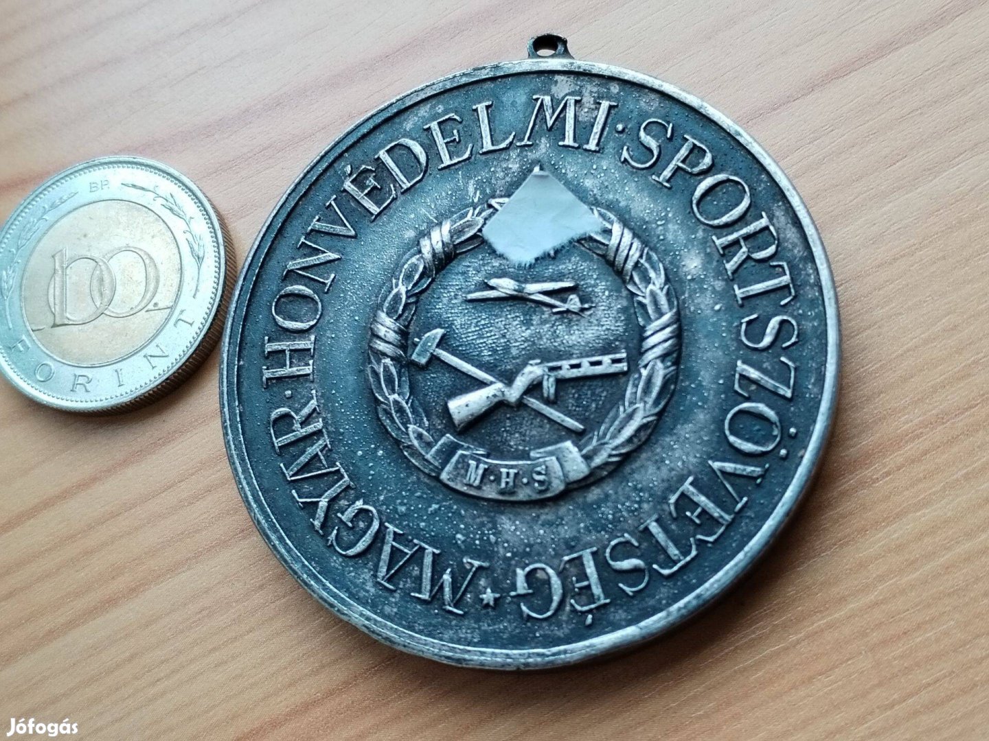 Magyar Honvédelmi Sportszövetség 1967-es ezüstözött érem