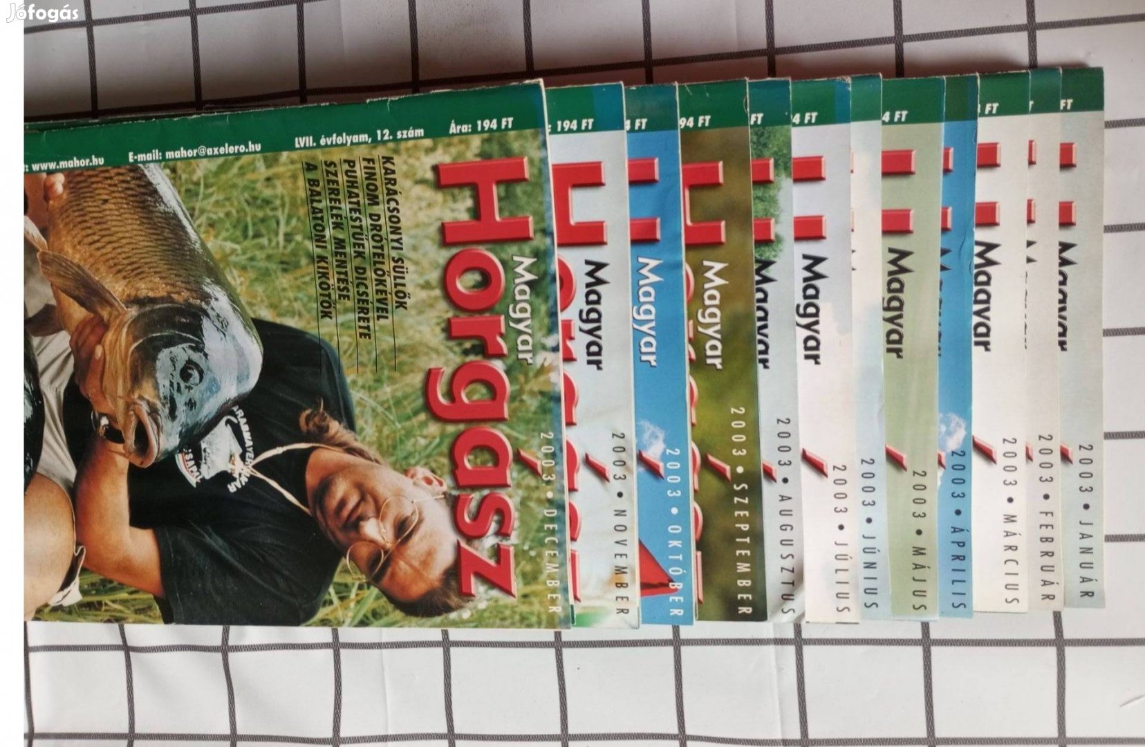 Magyar Horgász 2003 teljes sorozat