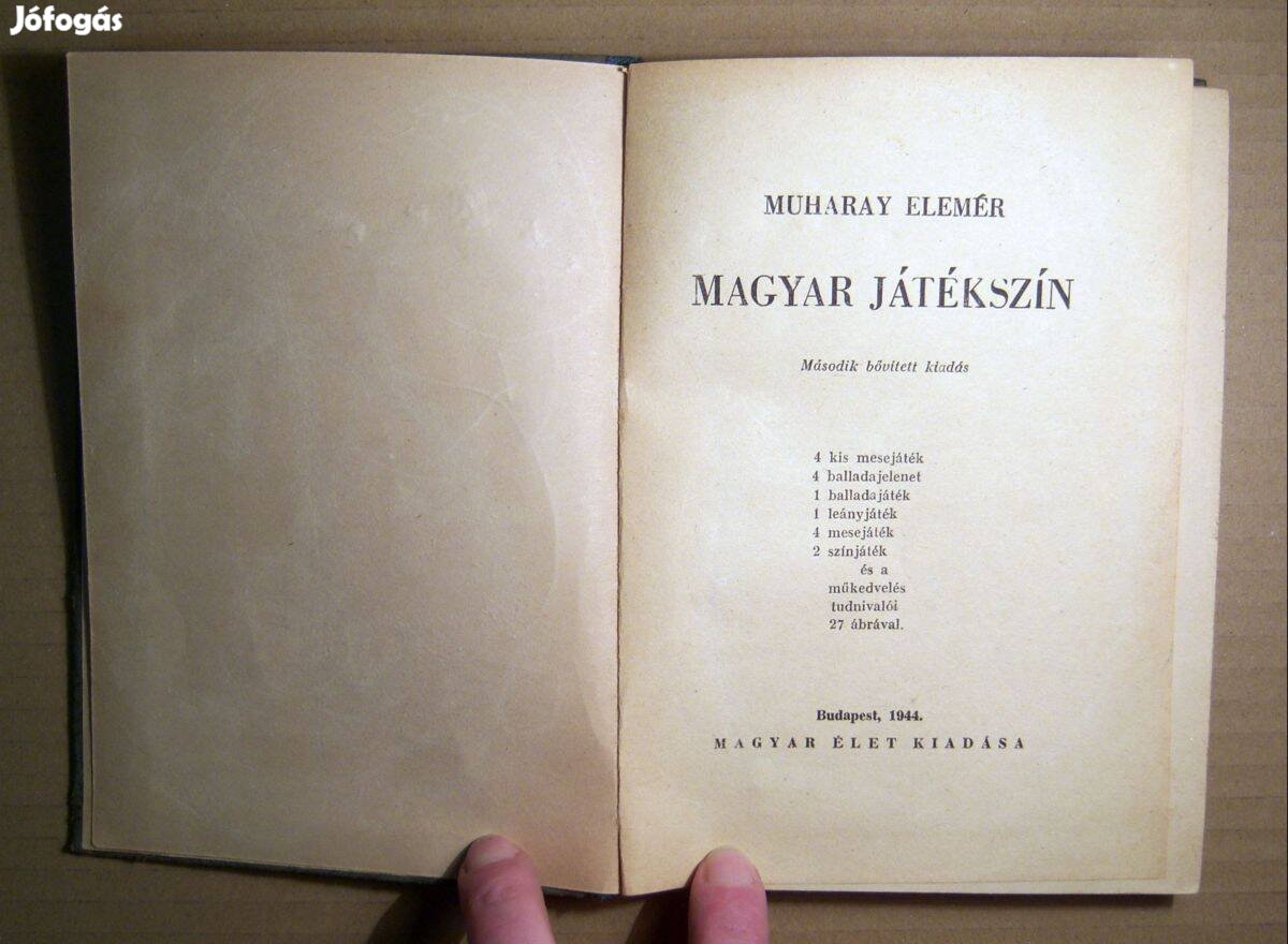 Magyar Játékszín (Muharay Elemér) 1944 (8kép+tartalom)