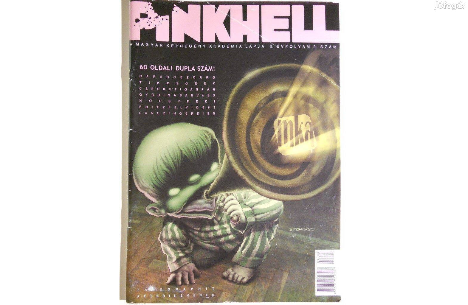 Magyar Képregény Akadémia - Pinkhell #2 magazin