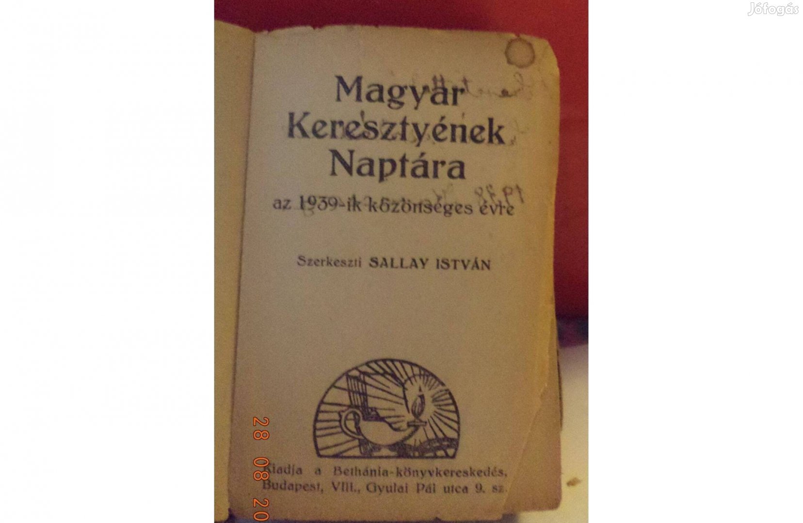 Magyar Keresztyének Naptára 1939