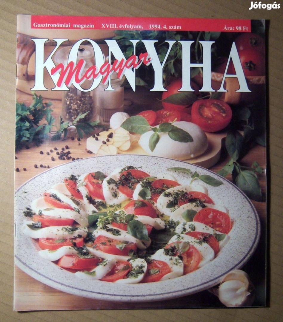 Magyar Konyha 1994/4 Augusztus (6kép+tartalom)