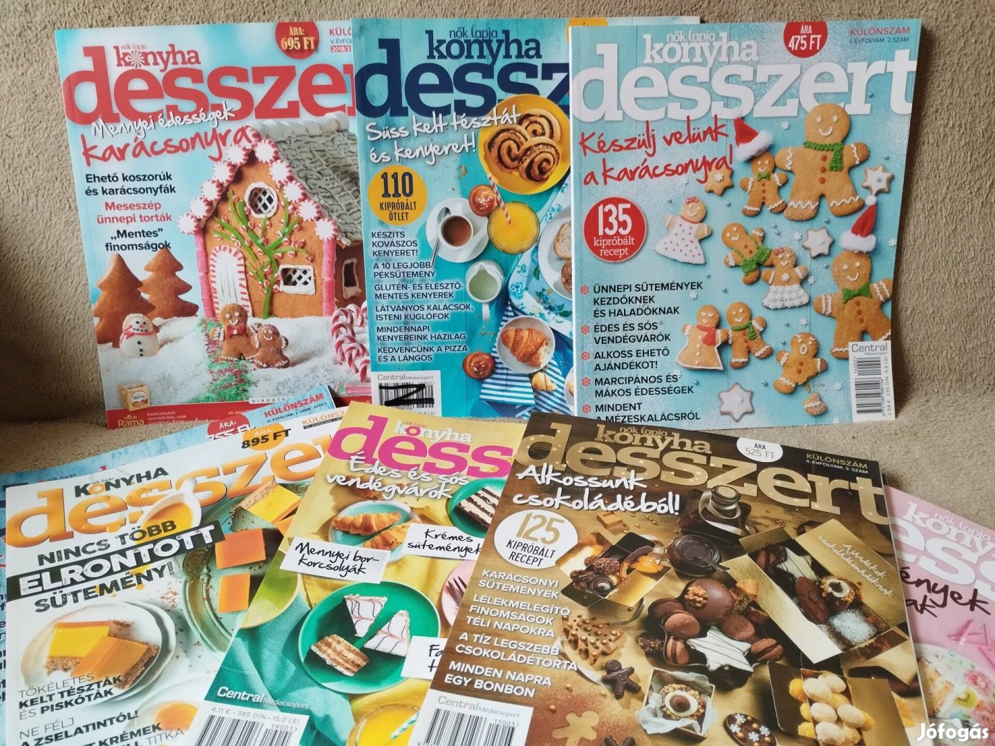 Magyar Konyha desszert magazinok ( 11 db )