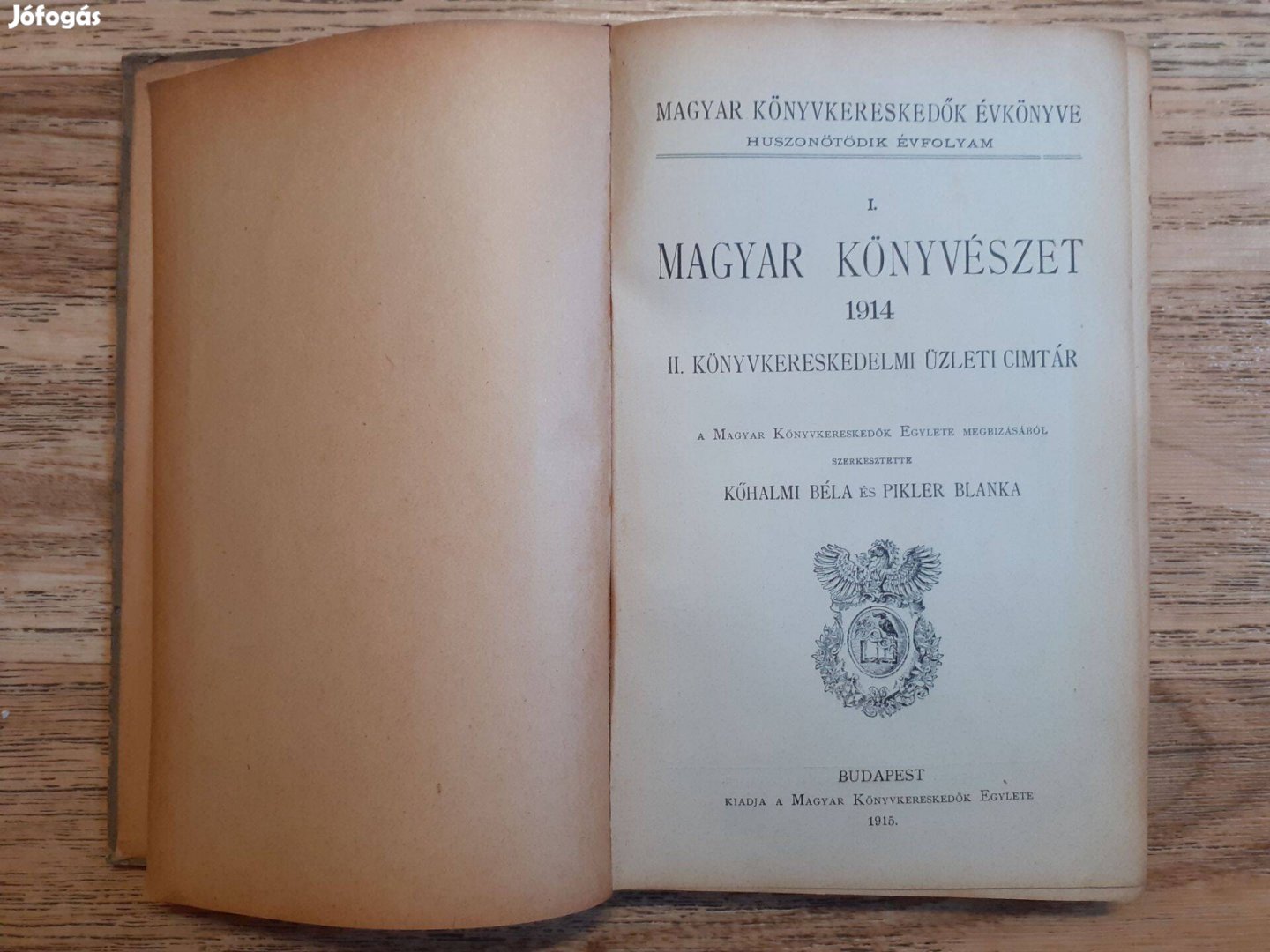 Magyar Könyvkereskedők Évkönyve 1914