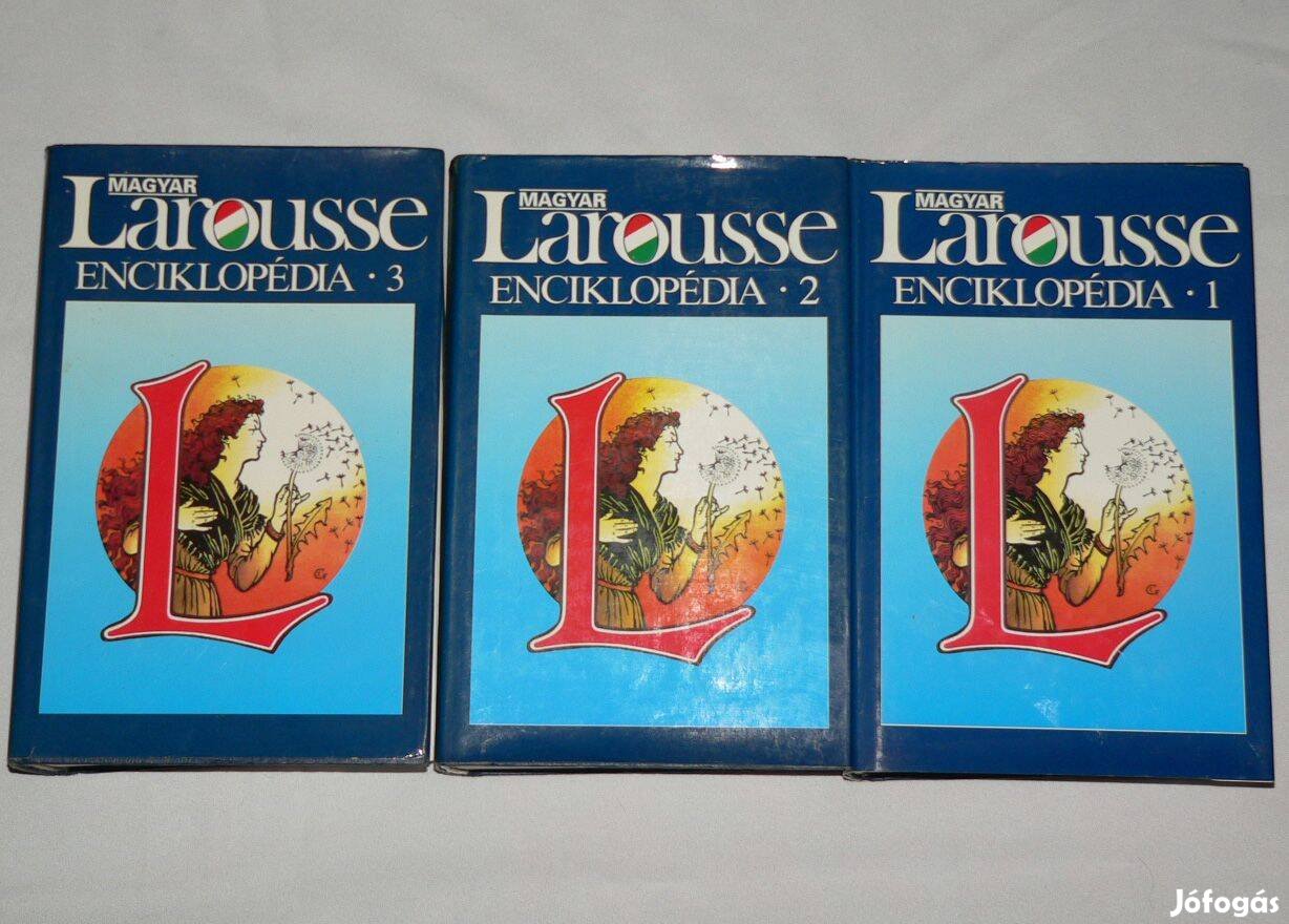 Magyar Larousse enciklopédia 1-3 / könyv enciklopédikus