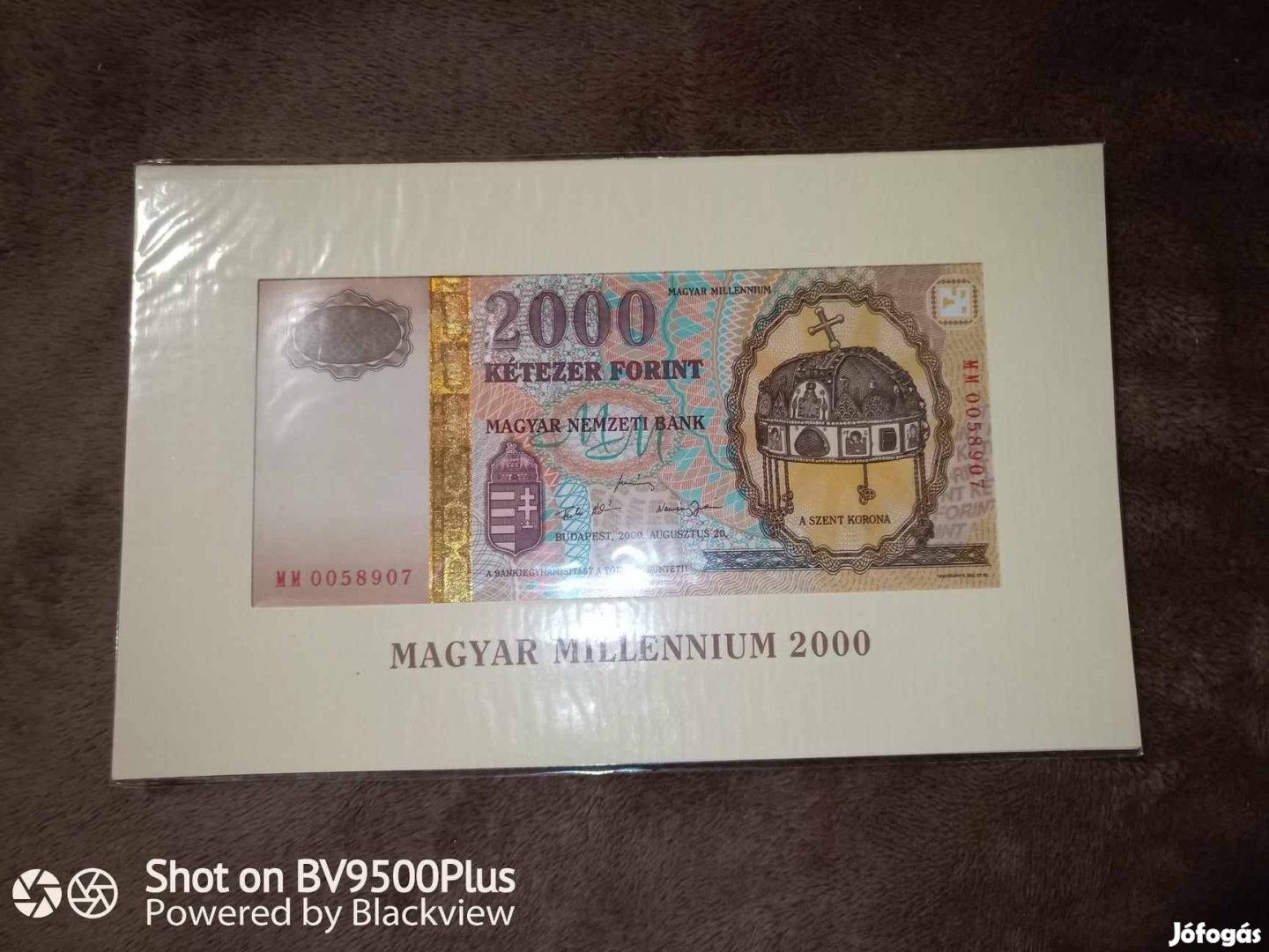 Magyar Millennium 2000 Forint, gyönyörű állapotban eladó