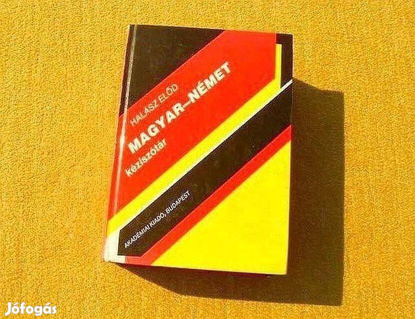 Magyar-Német kéziszótár 1063 oldal - Halász Előd