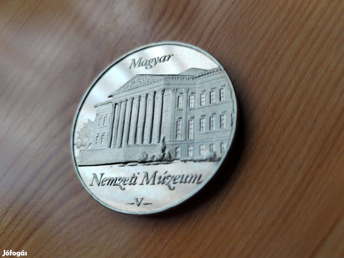 Magyar Nemzeti Múzeum naptár érme 2010-es ezüstözött