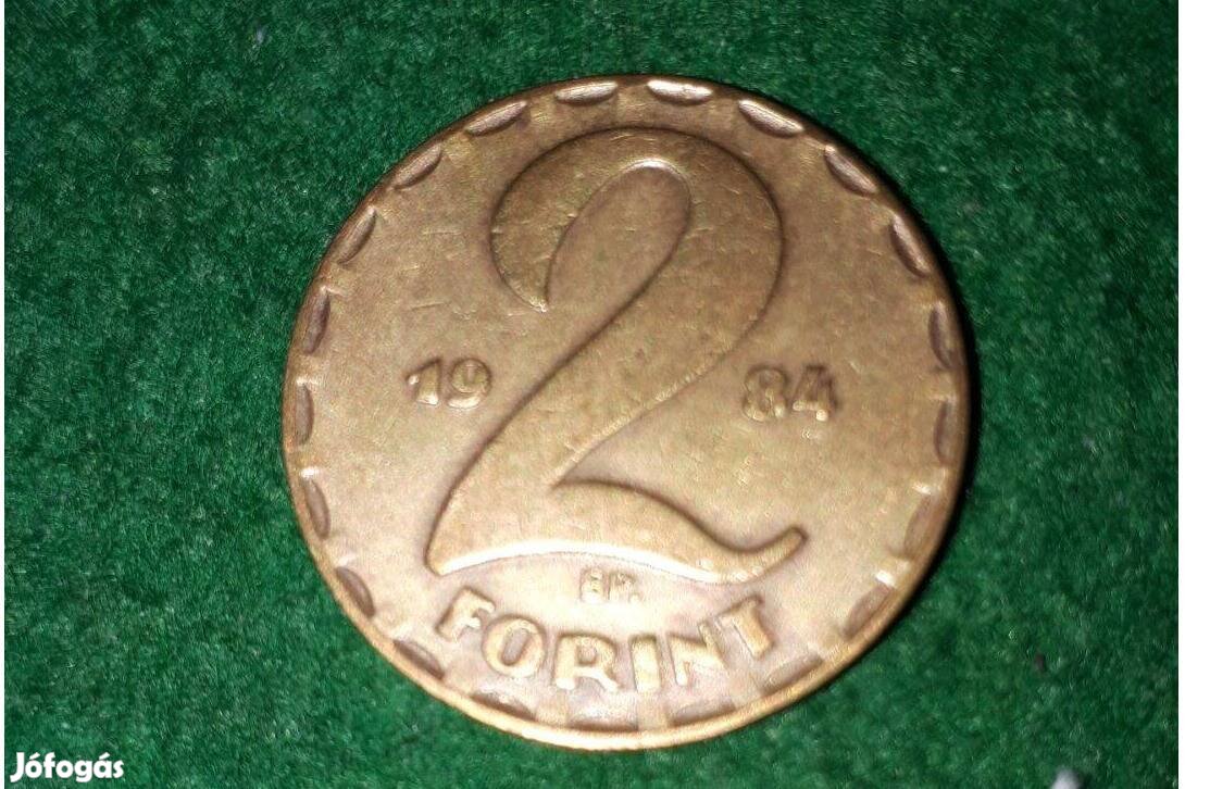 Magyar Népköztárs A Ság 2 Forrint 1984 Bélás