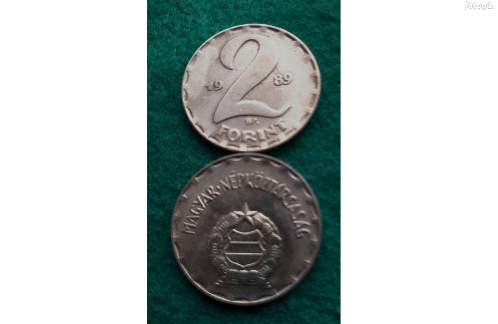 Magyar Népköztársaság 2 Forint 1989 (Bélás)