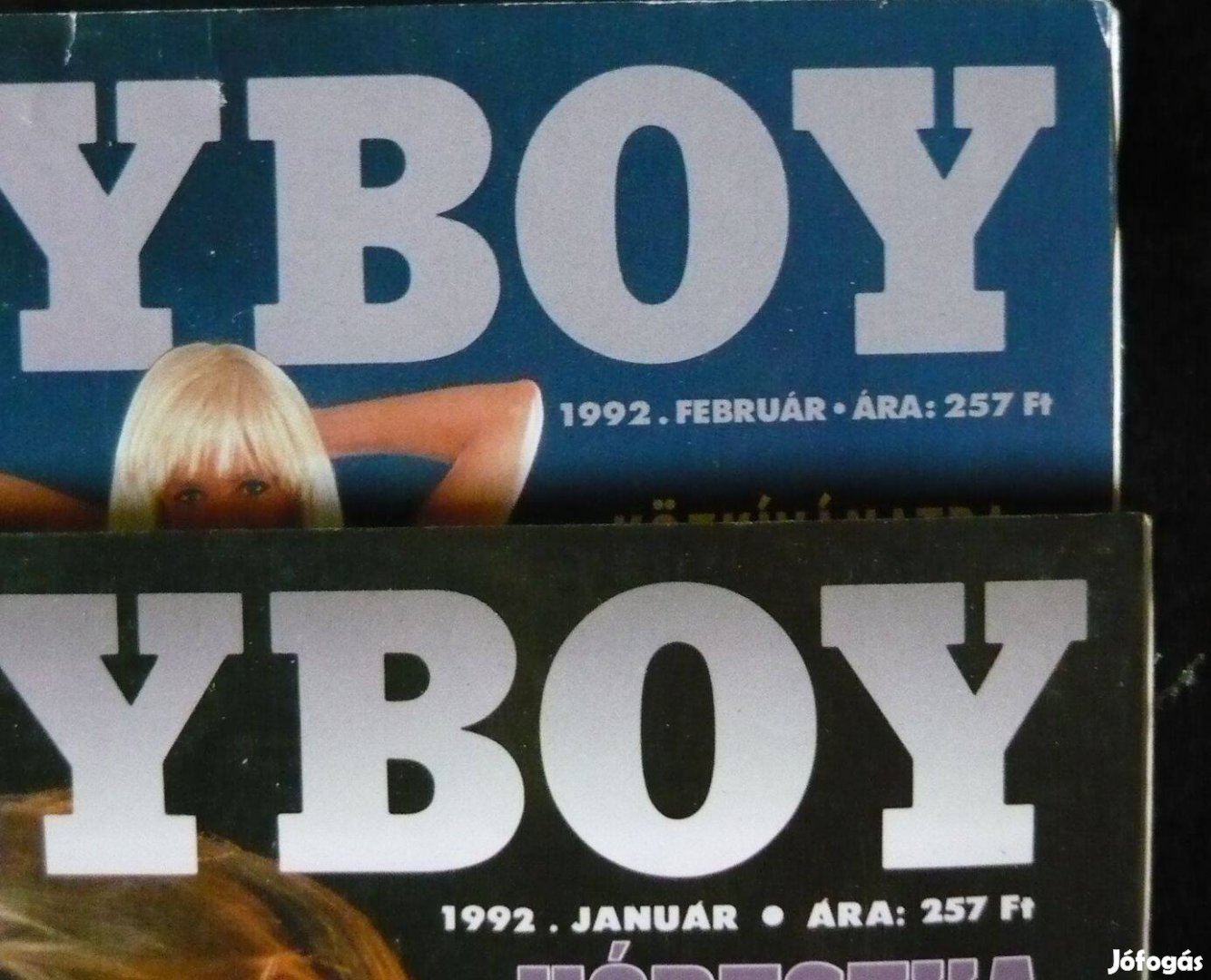 Magyar Playboy magazin (1992-es évfolyam, 2 db, csak egyben)