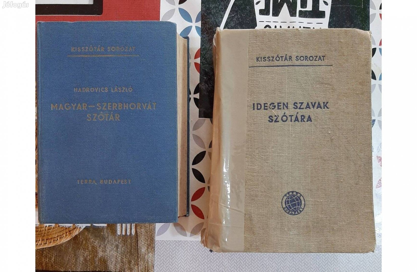 Magyar-Szerbhorvát szótár, és Német nyelvkönyvek eladó