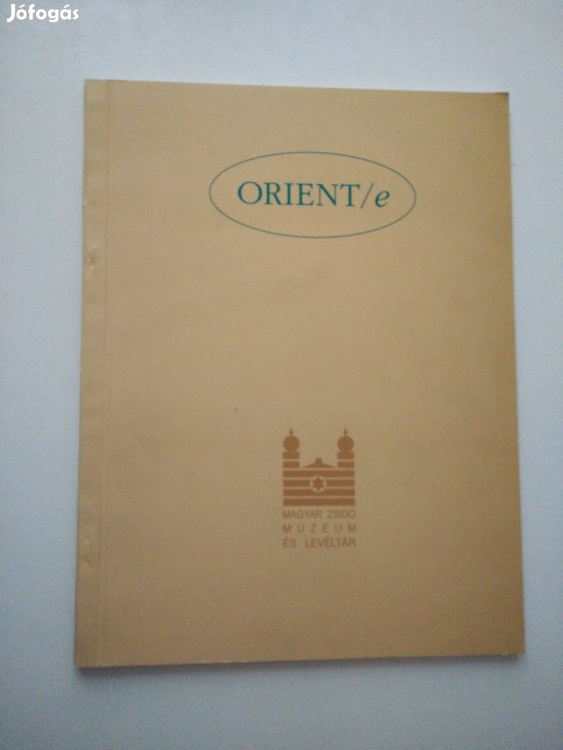 Magyar Zsidó Múzeum kiállítási katalógus