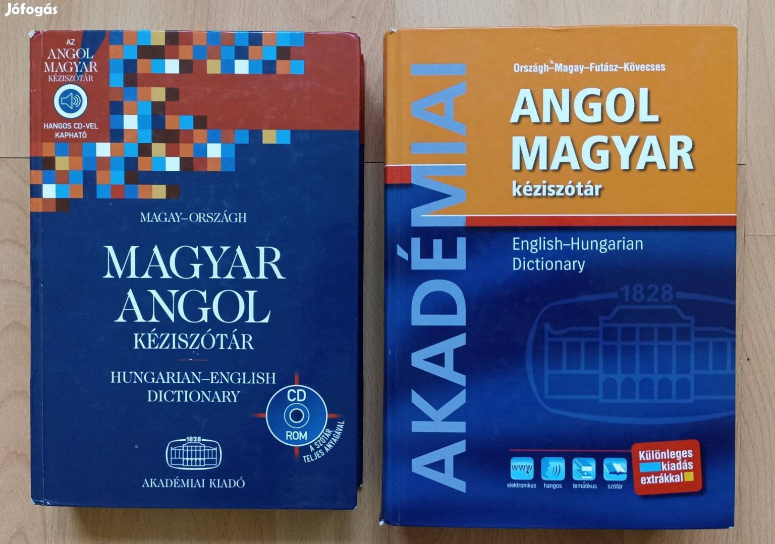 Magyar-angol (2008-as utannyomas) angol-magyar (2009-es kiadás) szótár