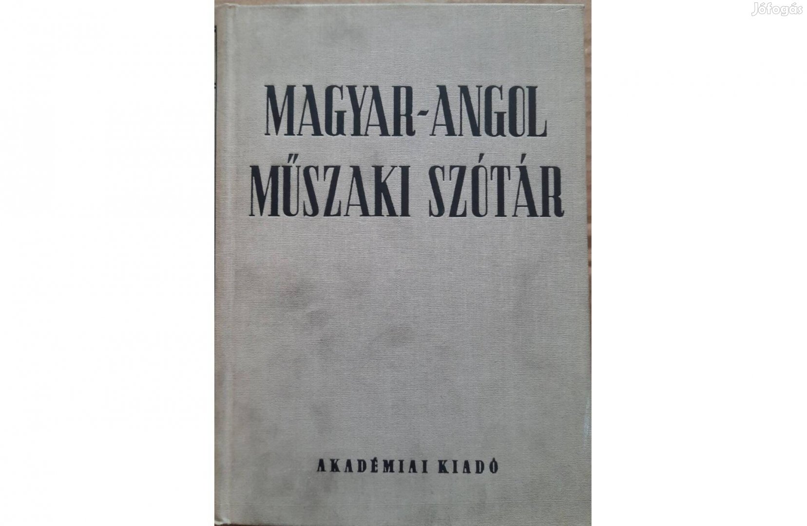 Magyar-angol műszaki szótár eladó