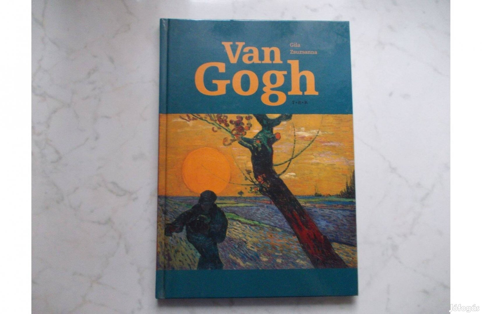 Magyar-angol-német nyelvű könyv Van Goghról