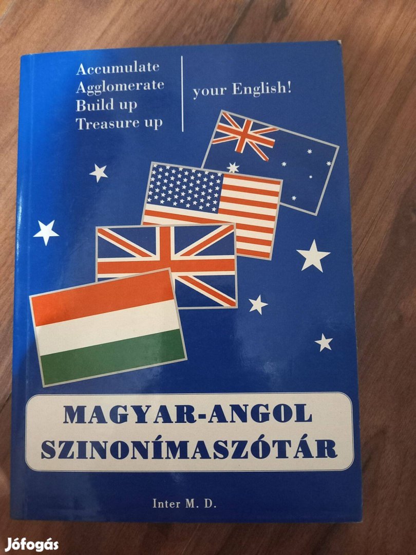 Magyar-angol szinonima szótár eladó - 500 ft