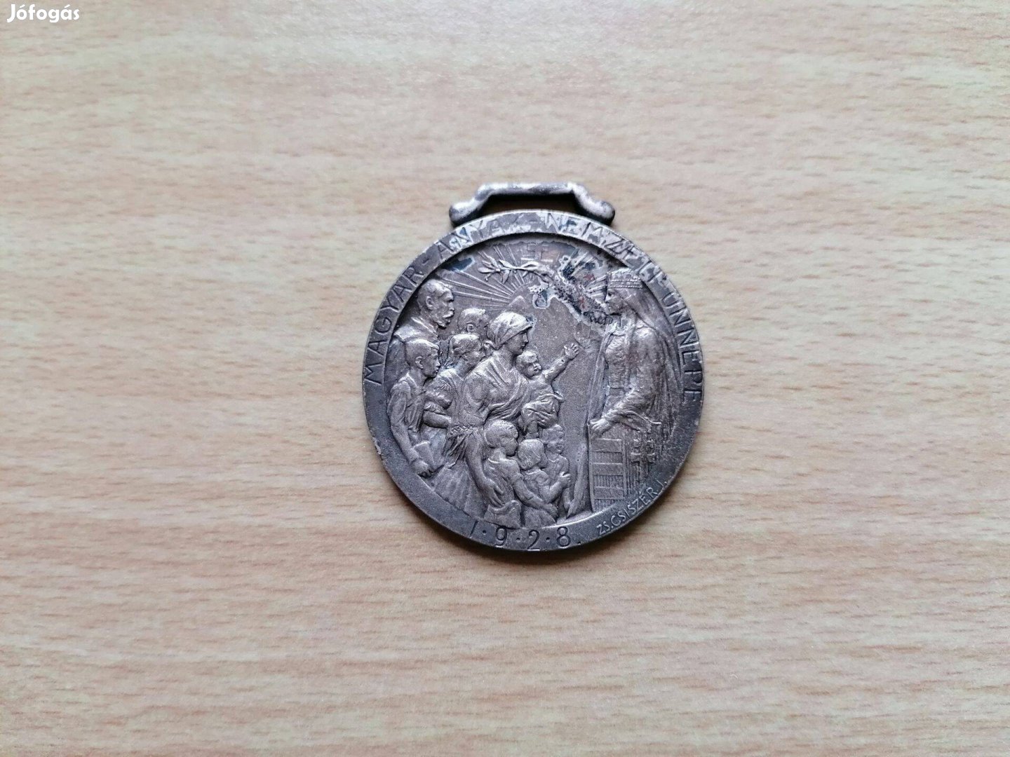 Magyar anyák nemzeti ünnepe 1928, ezüst fokozat - emlék